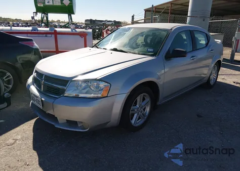 2008 Dodge Avenger Sxt из США, поврежденный, VIN 1B3LC56K68N204151